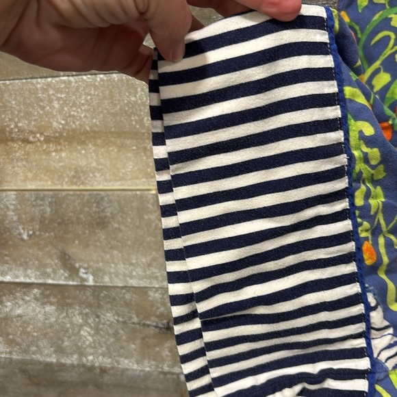 Anthropologie Olivia Wendel Zebra tropical pant size M - Picture 5 of 11